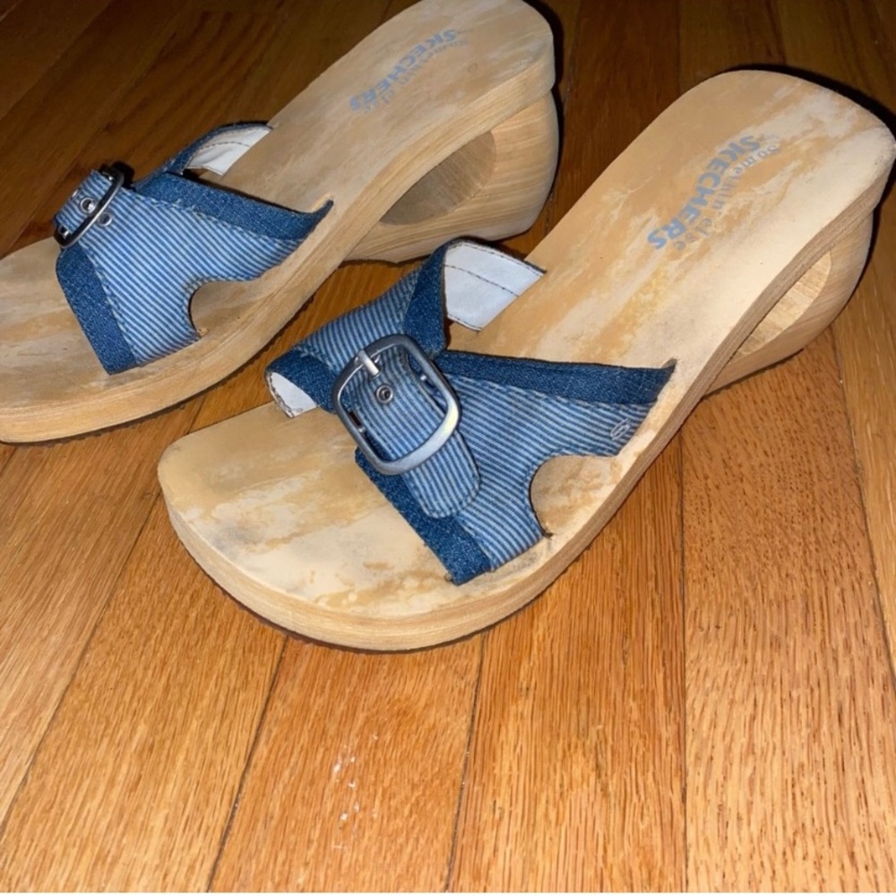 ***SOLD***Vintage 90’s Sketchers Platform Sandals
